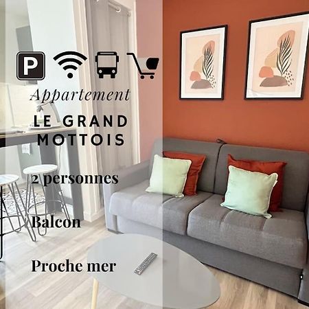 050 - Le Grand Mottois Studio, 2Pers - 100M Plage Ла-Гранд-Мот Экстерьер фото